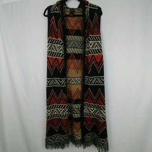 New Directions Knit Sweater Duster